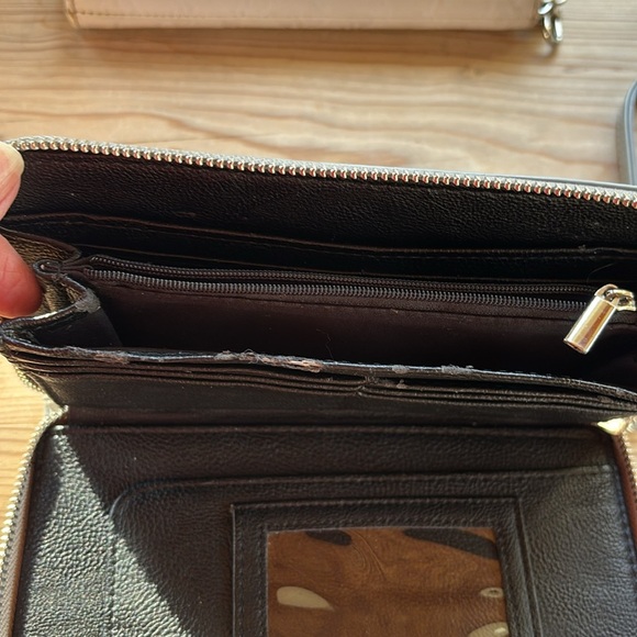 2 Betsey Johnson Wallets 1 Pink 1 Gray Length 8 Inches Width 5 Inches - Picture 3 of 13